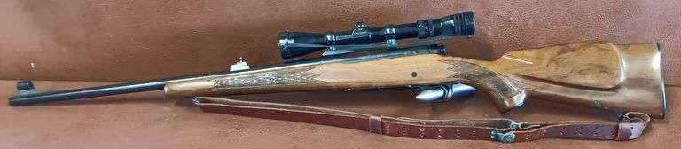Winchester Model 70 .270 Win Rifle w/ Redfield 3x9x40 Scope & Leather Sling