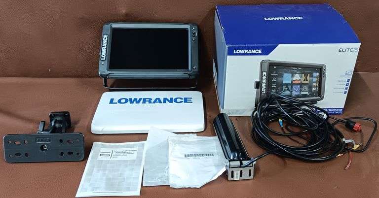 Lowrance Elite-12 Ti Fishfinder/Chartplotter w/ Box, 12" Touchscreen Display, Active Imaging 3-in-1 High Resolution Sonar, Wireless Networking, FishReveal Smart Target, Call & Text Notifications, New In The Box, Never Been Used!