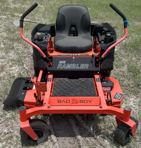 Bank Repo, 2023 Bad Boy MZ Rambler 42" Zero Turn Lawnmower, Briggs & Stratton 540cc EX1900 19HP Engine, Needs Repairs