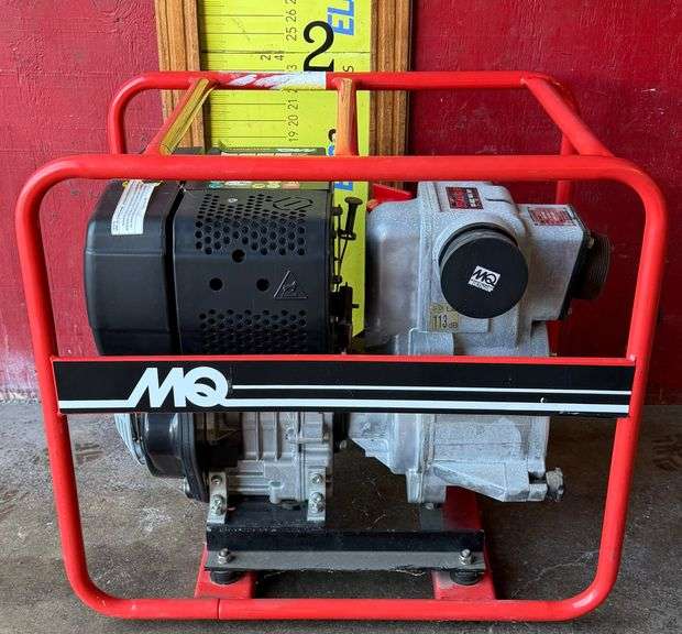 Multiquip QP3TZ 3" Centrifugal Diesel Trash Pump w/ Hatz 6.3HP 1B30 Diesel Engine, Does Work