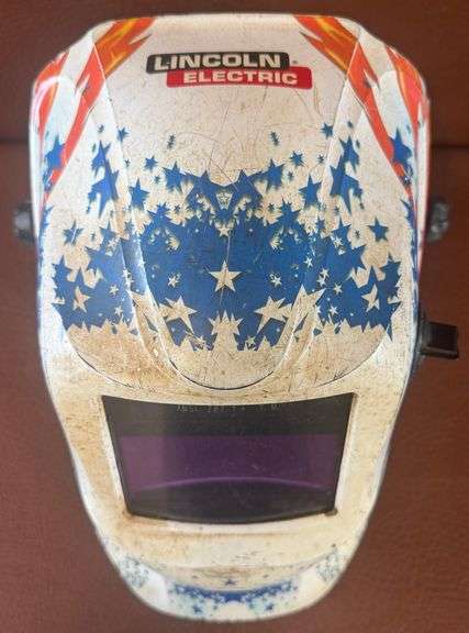 Lincoln Electric Auto-Darkening Viking Patriot Welding Helmet w/ Variable Shade Lens, Does Work