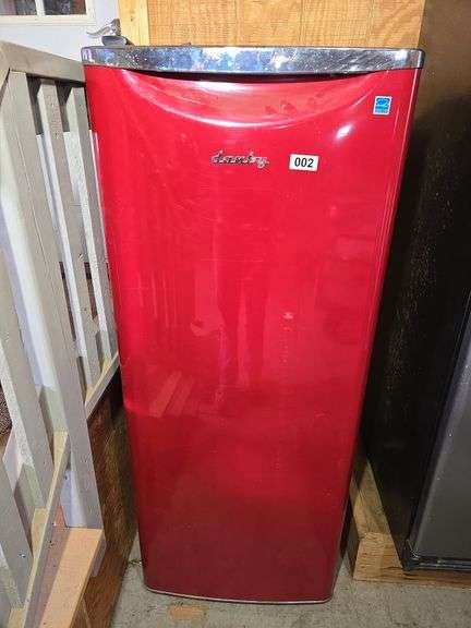 DANBY FRIDGE 2'W X 25"D X 59" T.