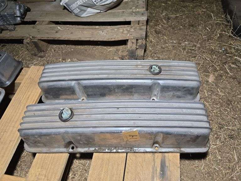 SMALL BLOCK CHEVY VALVE COVERS.