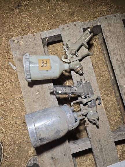PNUEMATIC PAINT SPRAYERS.