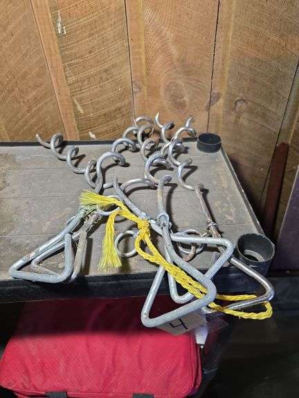 DOG TIE OUT STAKES.