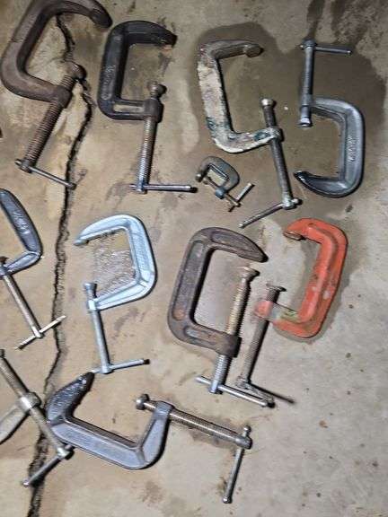 4" AND SMALLER C-CLAMPS.