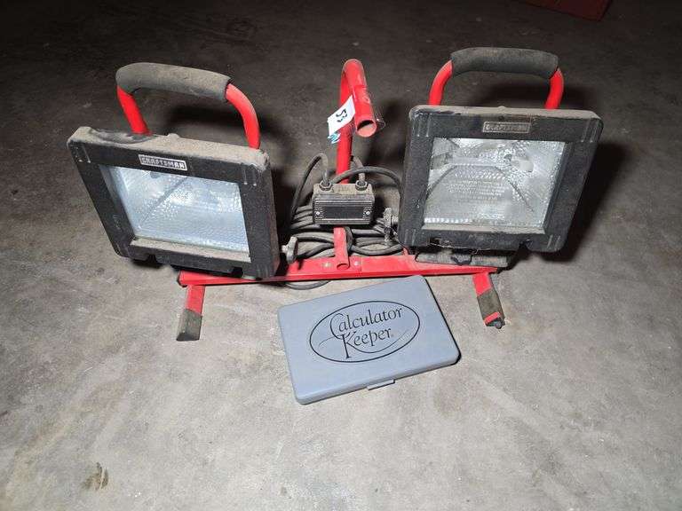 DOUBLE WORK LIGHT.