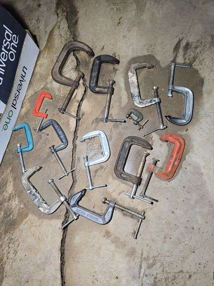 4" AND SMALLER C-CLAMPS.