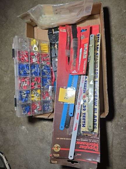 SAW BLADES, AUTO WIRING ASSORTMENT.