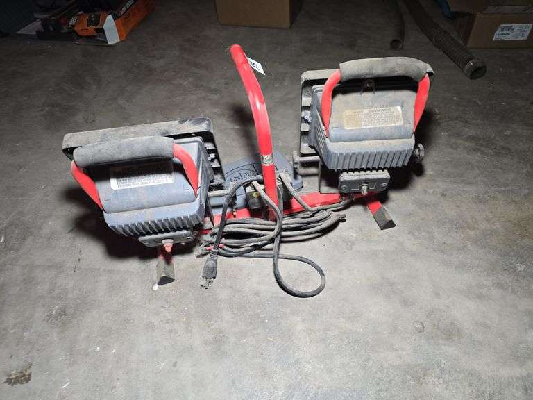 DOUBLE WORK LIGHT.
