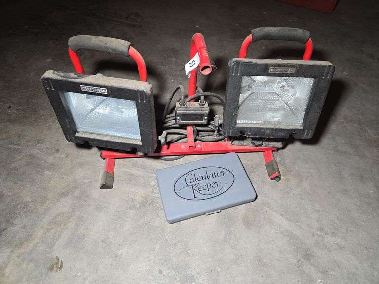 DOUBLE WORK LIGHT.