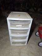 STACKING PLASTIC DRAWERS.