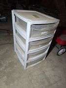 STACKING PLASTIC DRAWERS.