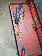 TOOL BOX WITH TOOLS.