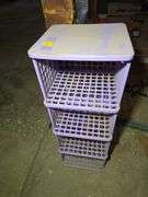 PLASTIC SHEVLING UNIT.