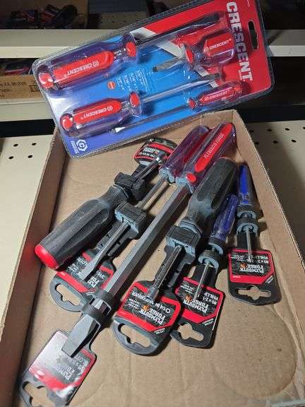 NIB SCREW DRIVERS AND NUT DRIVERS.