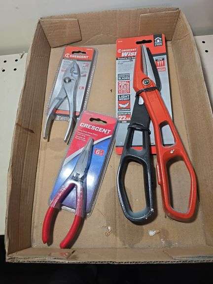 NIB SHEARS AND PLIERS.