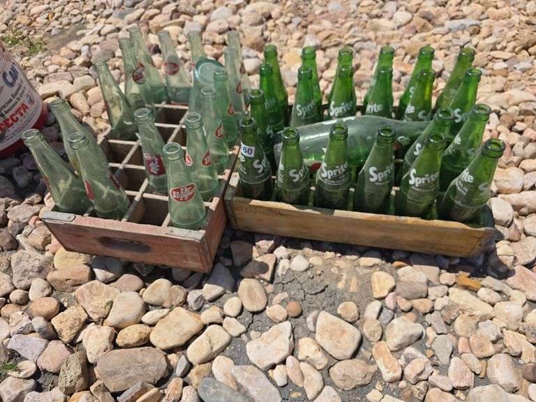 COLLECTABLE POP BOTTLES.