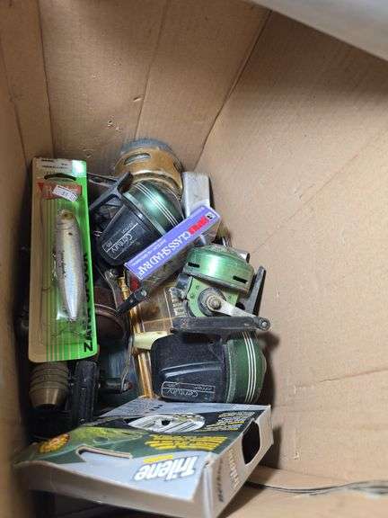 ASST. FISHING GEAR AND GUN SCABBARD.