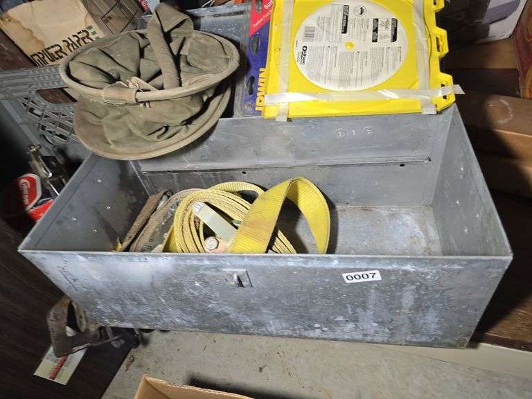 STRAP, BAG, SAW BLADES.