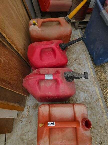 GAS CANS.
