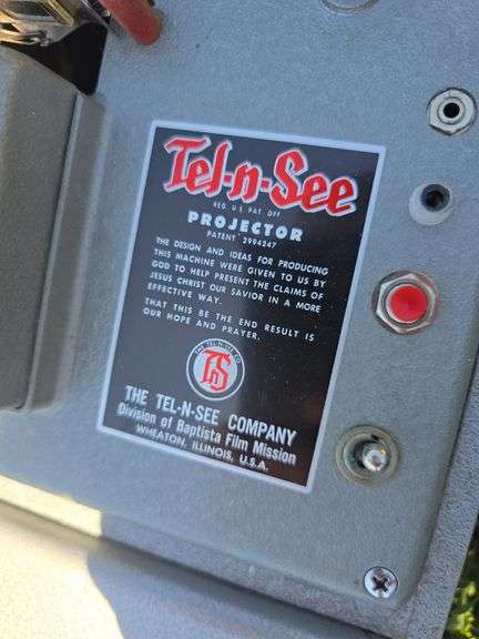 TEL-N-SEE PROJECTOR.