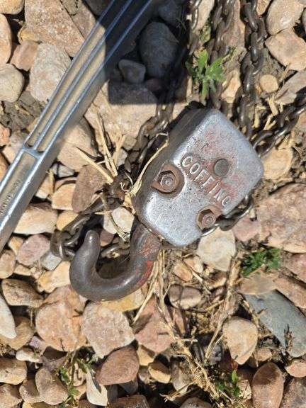 1 1/2TON CHAIN COME-A-LONG.
