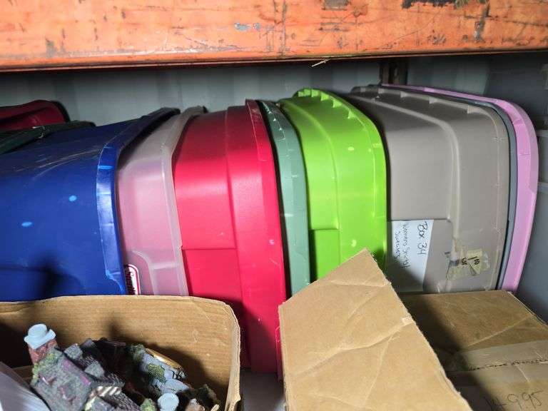 TOTES, NO LIDS.