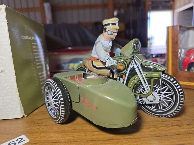 HARLEY-DAVIDSON 1950'S TIN TOY REPRODUCTION.