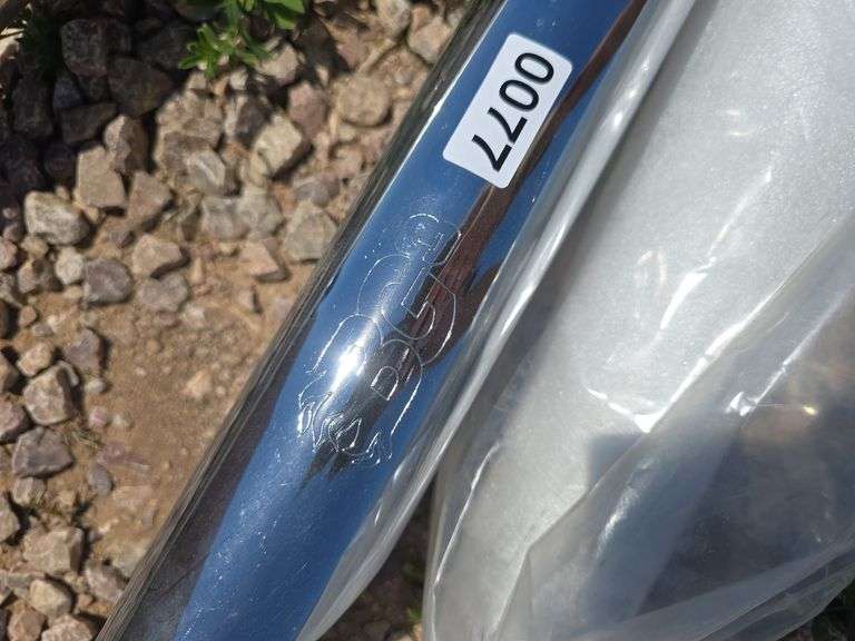 CHROME MOTORCYCLE EXHAUST PARTS.