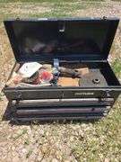 TOOL BOX WITH TOOLS.