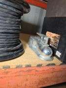 TRAILER HITCH AND 12V LIGHT.