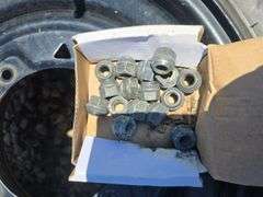 SET OF 4 POLARIS UTV TIRES WITH LUG NUTS.