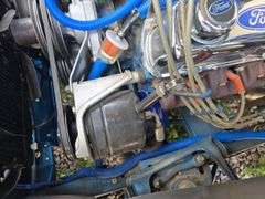 1948 FORD F-1 SHOW TRUCK. 2WD. GOOD TIRES. FEW DINGS. SHOWS 6803 MILES. FORD 9" REAR END. MUSTANG II FRONT END. 1979 302CI FORD V8. AOD AUTOMATIC WITH OVERDRIVE TRANS. RUNS AND DRIVES FAST! EDELBROCK 4BBL CARB, HIGH RISE INTAKE.  NEW WATER PUMP. SHAVED DOOR HANDLES, 2 FOBS. MATCHING GO CART, 5HP, RIDE ON THE BOX. 250LB CAPACITY. ***THIS VEHICLE SELLS WITH TITLE***