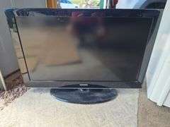 SAMSUNG FLAT SCREEN TV.