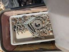 STORAGE BINS AND HARDWARE.