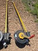 2- HAND CRANK DOWNRIGGERS WITH MOUNTS.