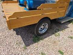 1948 FORD F-1 SHOW TRUCK. 2WD. GOOD TIRES. FEW DINGS. SHOWS 6803 MILES. FORD 9" REAR END. MUSTANG II FRONT END. 1979 302CI FORD V8. AOD AUTOMATIC WITH OVERDRIVE TRANS. RUNS AND DRIVES FAST! EDELBROCK 4BBL CARB, HIGH RISE INTAKE.  NEW WATER PUMP. SHAVED DOOR HANDLES, 2 FOBS. MATCHING GO CART, 5HP, RIDE ON THE BOX. 250LB CAPACITY. ***THIS VEHICLE SELLS WITH TITLE***
