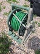HOSE REEL WITH HOSE.