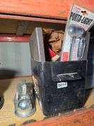 TRAILER HITCH AND 12V LIGHT.