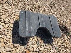 HARD PLASTIC 4-WHEELER STORAGE CASE.