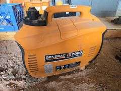GENERAC 2000 GENERATOR. RUNS GOOD.