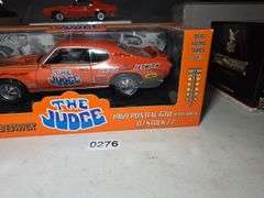 ARNIE "THE FARMER" BESWICK 1969 GTO JUDGE DRAG CAR MODEL.