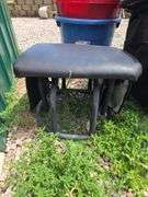 CHAIR AND FOOT STOOL.