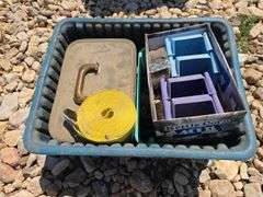 STORAGE BINS AND HARDWARE.