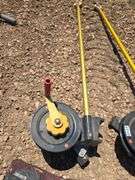 2- HAND CRANK DOWNRIGGERS WITH MOUNTS.