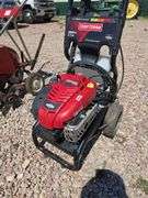 PRESSURE WASHER FOR PARTS. RUNS, CARB NEED FLOAT BOWL AND GASKETS. SEAL FOR WATER PUMP OUT.