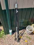 5TH WHEEL CAMPER STABILIZER TRIPOD AND 30AMP-110V ADAPTER.