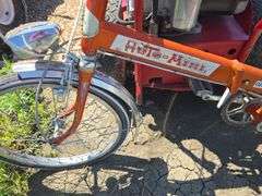 JC PENNEY AUTO MINI KIDS BIKE. FOLDING.