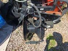 ALKOTA 120AX4 ELECTRIC PRESSURE WASHER WITH DIESEL BURNER AND HOSE REEL. OWNER STATES IT WORKS.